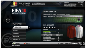 FIFA 10 UltimateTeam