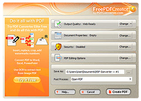 free PDFconverter