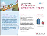 Professional Employment Report