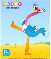 olive the ostrich