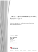 ESAC 2011 Report on the Canadian Entertainment Software Industry PDF