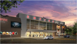 A rendition of the exterior design of the new Empire Theatres St. John's theatre complex, courtesy of Empire Theatres