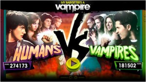 An older screenshot of Humans Vs Vampires