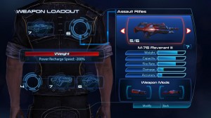Mass Effect 3 Weapon Attributes