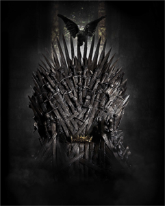 Iron Throne from HBO's Game of Thrones will be in Vancouver March 23 (Photo Courtesy HBO Canada)