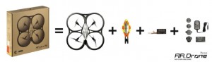 ar.drone 2.0 what's in the box