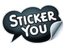 sticker you