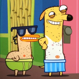 Almost Naked Animals Howie and Duck