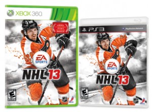 claude giroux nhl 13 cover