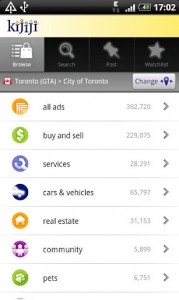 kijiji android app