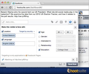Hootsuite's Enhanced Demographic Feature For Facebook