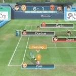 WiiU Wii Sports Club tennis