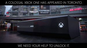 Giant Xbox One Appears In Toronto