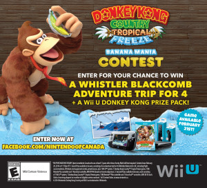 Donkey Kong Tropical Freeze Contest