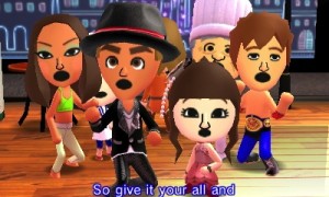 3DS TomodachiLife Miis Singing