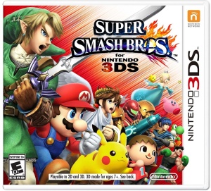 Super Smash Bros 3DS Box Art